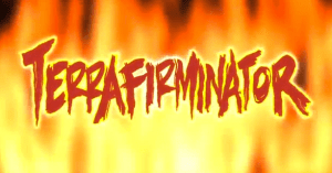 After viewing the commercial, the gnomes use a laptop to order this high-tech lawnmower.